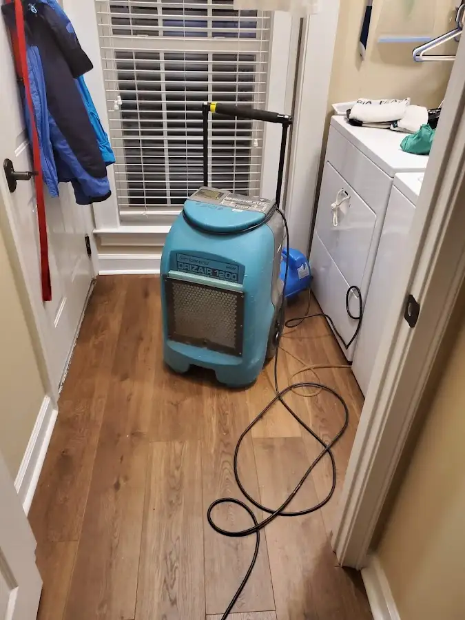 Commercial dehumidifier deployed for Flood Damage Cleanup in Grand Junction